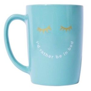 Ceramic Mug “I’d rather be in bed”